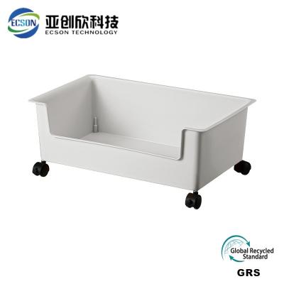 중국 맞춤형 CNC 가공 플라스틱 부품 이동성 책 저장 상자 판매용