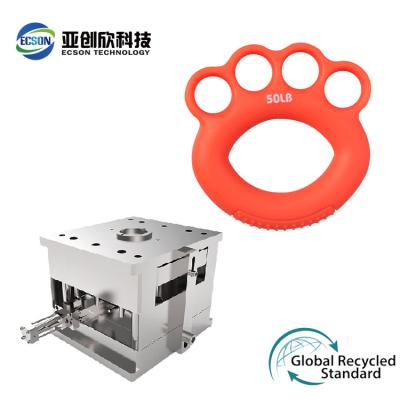 China Precision Medical Grade Plastic Injection Mould with Finger grip circle Hot Runner System for sale