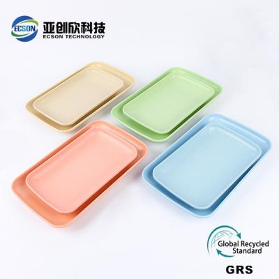 中国 Eco-Friendly Wheat Straw Plastic The Ideal Packaging Solution for Dining plates 販売のため