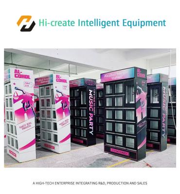 China Cheap vending machine with cashless display is cigarette vending machines, snacks and drinks for sale