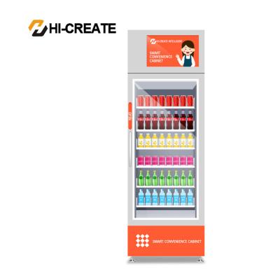 China Outdoor activities, self-service touch screen automatic dispenser drink snack vending machine for sale
