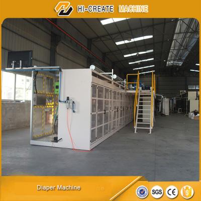 China Baby Diaper Manufacturing Machine With Touch Screen for sale