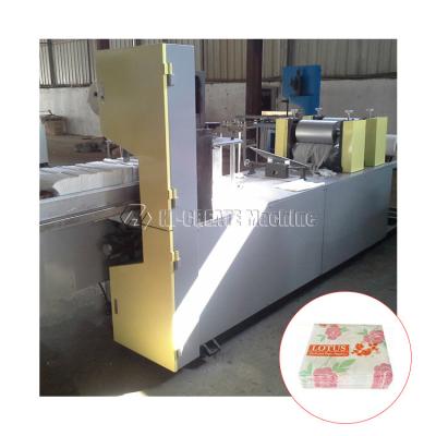 China Full Automatic Embossing And Folding Paper Napkin Making Machine High Speed for sale