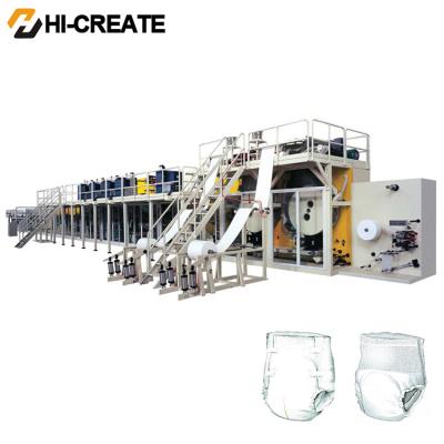China 97% Pass Fully Automated Adult Diaper Machine HC-AD-FS for sale