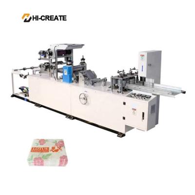 China HC-NP-02 ISO Napkin Tissue Paper Processing Machinery for sale