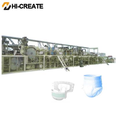 China 300pcs/Min Full Auto Adult Diaper Production Line for sale