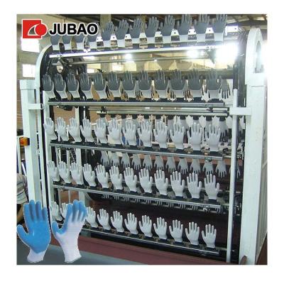 China 1125 Pairs 7kw Full Dipped Gloves Machine 4300 Pcs/H for sale