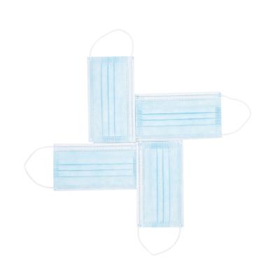 China 3 Ply 17.5cm Face Mask With Elastic Ear Loop for sale