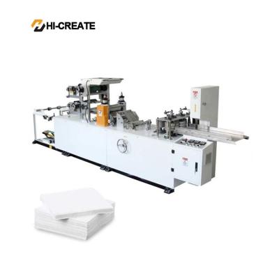 China 600pcs/min 3.6KW Napkin Paper Processing Machinery for sale
