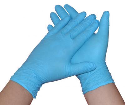 China S M L XL AQL1.5 Disposable Nitrile Glove For Personal Care for sale