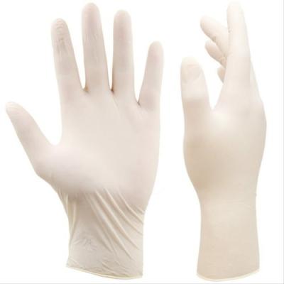 China Disposable Latex Medical Gloves Powder Free 10 Boxes/Carton for sale