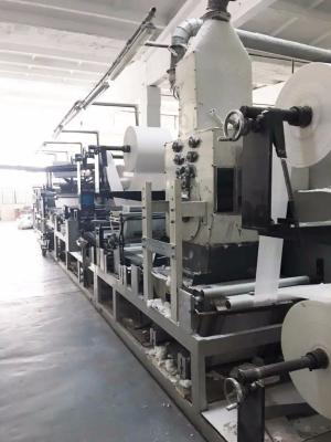 China High Speed Sanitary Napkin Making Machine Full Servo Control for sale