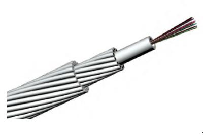 China Central Aluminum Clading Stainless Steel Optical Unit OPGW for sale