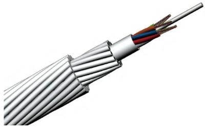 China Central Aluminum Clading PBT Loose Tube OPGW Cable for sale