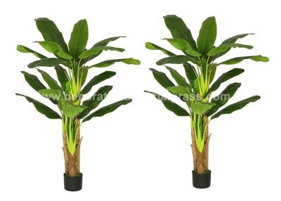 China a decoração artificial tropical de 150cm planta árvores de banana para a decoração à venda