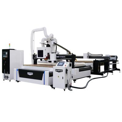 China Hotels ATC CNC Router 2130 Wood Nesting Machine With Automatic Scoring Feeding for sale