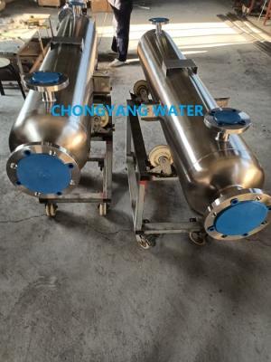 China 316L Pharmaceutical Heat Exchanger With Double Tube Sheet DTS Fixed Tubesheet Exchanger for sale