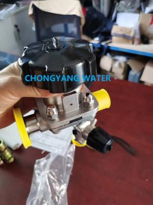Chine Distribution et stockage pneumatiques de traitement de l'eau de Vlave de papillon de valve à diaphragme SS316L à vendre
