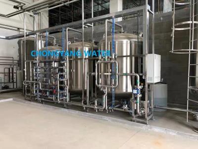 China Sistema de agua completo de acero inoxidable Pharma 500LPH Sistema de agua Pharma en venta