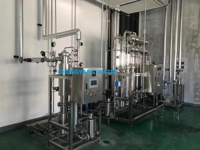 China Pharmaceutical  Multi Column Distillation Plant WFI Water Distillation Equipment for sale