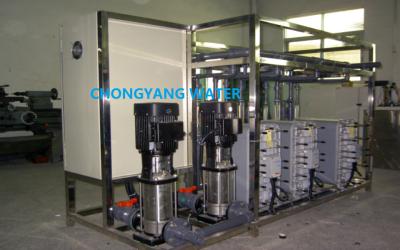 China sistema de tratamiento de aguas industrial de la ósmosis reversa de la planta del RO de 0.25M3/H 0.5M3/H en venta