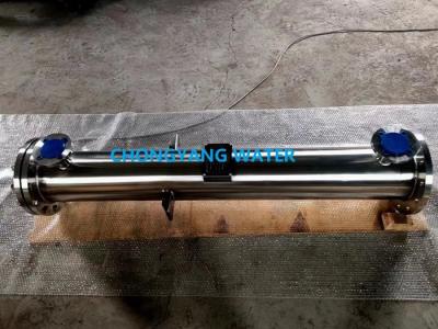 China Trocador de calor de tubo duplo higiênico de aço inoxidável para indústria farmacêutica à venda