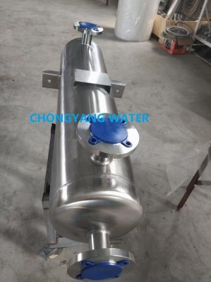 China 1-100 M² Heat Transfer Area Tube Shell Heating Exchanger With Flanged Connection Type for sale
