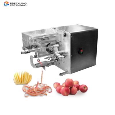 China FXP-88 Continuous Automatic Apple Peeling Slicing and Core Removing Machine Green Red Apple Processing Machine for sale
