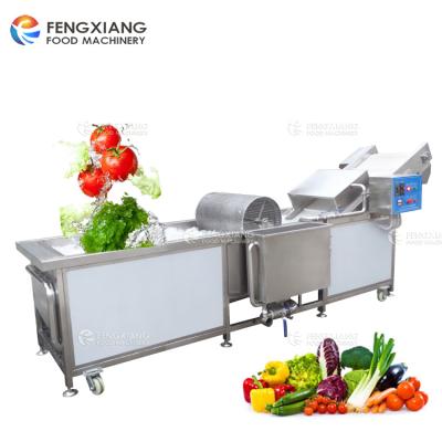 China WA-2000 Pre-Cut Spinach Bubble Washing Machine Manufacturer Pre-Cut Cabbage Ozone Washing Machine à venda