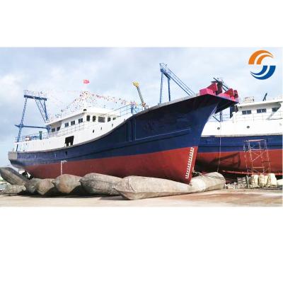 China Marine Floating ISO14409 High Bearing Capacity Launching Rubber Airbag for sale