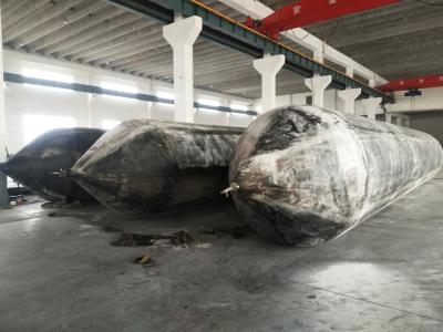 China 6 Layers Marine Rubber Airbag Boat Lift Bags For Indonesian Shipyards for sale
