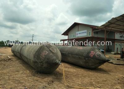 China 2.2m*15m Shipyards Ship Launching Airbags Natural Rubber High Tensile Strength for sale