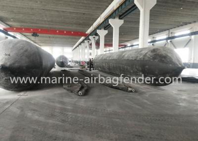 China 1.8m*15m Malaysia Inflatable Marine Airbags Wearable For Launching Vessels for sale