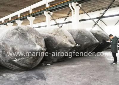 China 1.5m*20m Malaysia Boat Lift Air Bags Launching Ship Salvage Lift Bags for sale