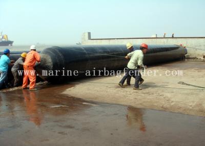 China Natural Rubber Marine Salvage Air Lift Bags High Tensile Strength Custom Size for sale