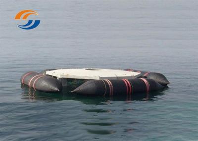 China La elevación inflable del salvamento marino empaqueta el cuerpo cilíndrico del rodillo del tubo del salvamento marino en venta