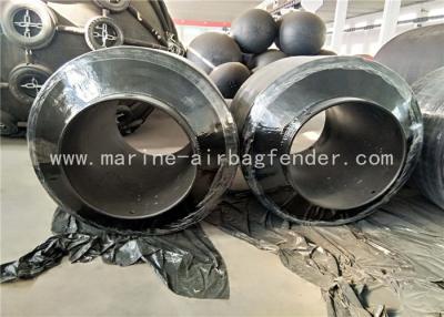 China Customized PU Coating Donut Fender Foam Filled For Jetty Protection for sale