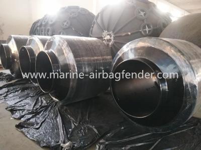 China Turning Dolphines Commercial Steel Pile Foam Filled Donut Fender for sale