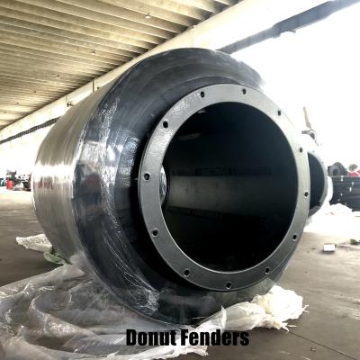 China Donut Monopile Floating Dock Bumper Fender Foam Filled for sale