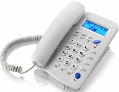 China Caller ID phone with 3 speed dial keys for sale