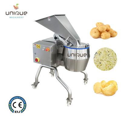 China Industrial Sweet Potato and Yam Chips Cutter Machine with Shred Cutting Function for sale
