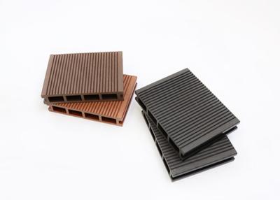 China Wood Floor 3D Embossing Texture WPC Decking Composite Deck Floor Waterproof for sale