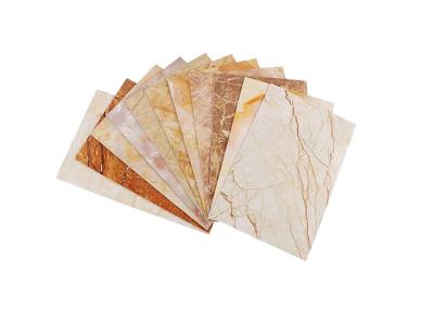 China Sound Absorbing Flexible PVC UV Protection Marble Sheet Heat Insulation for sale