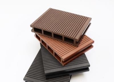 China Co Extrusion Exterior WPC Decking Hollow Composite Decking Board for sale