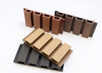 China Esay, zum Holzes des PS-Platten-zu installieren 3D geriffelt PS-Wand-Äußeres zu verkaufen
