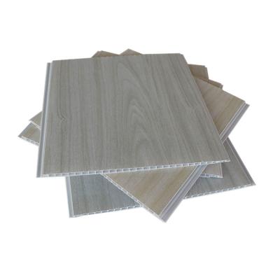 Cina Alto pannello per soffitti di stampa dell'interno lucido del PVC di legno 250x8mm per sudamericano in vendita