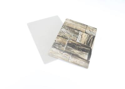 Chine feuille UV translucide de PVC de tuile composée de marbre de PVC de 1220x2800mm à vendre