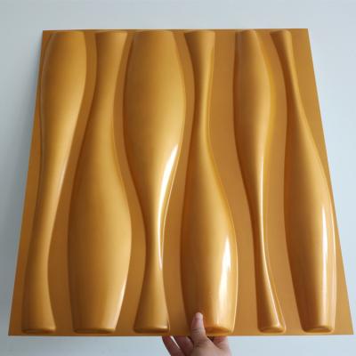 China PVC interior casero decorativo 100% del diseño moderno de los paneles de pared 3D de los 50x50cm en venta