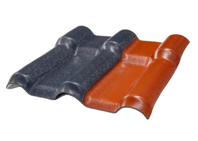 China Plastic Synthetic Resin ASA PVC Corrugated Roof Tile Fire Resistant for sale