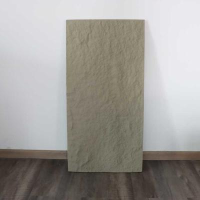 China Thick Slab PU Stone Panel Faux Easy To Install For Wall Decor 120 * 60cm 3cm for sale